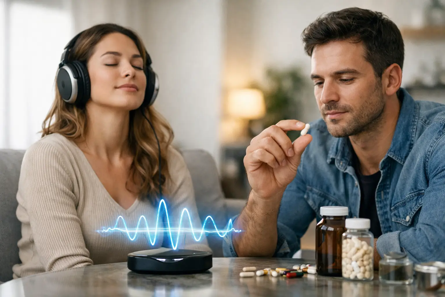 Brainwave Entrainment Compared to Nootropics