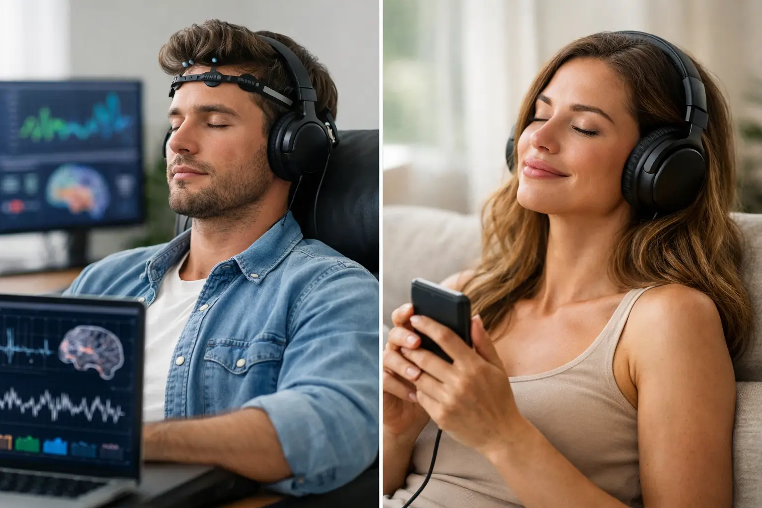 Neurofeedback vs Audio Entrainment Compared